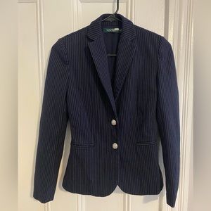 New, NEVER worn Ralph Lauren blazer! Navy, women’s, size XS!